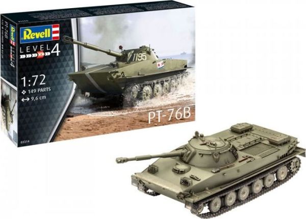 Μοντέλο Revell πλαστικό για συναρμολόγηση PT-76B