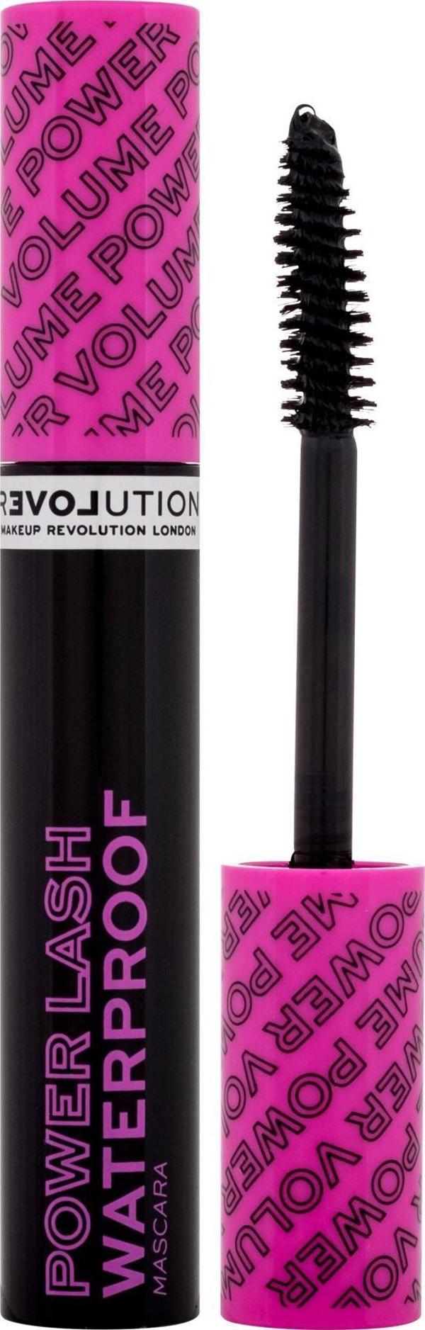 Revolution Relove Power Lash Volume Αδιάβροχη Μάσκαρα Βλεφαρίδων 8ml Μαύρο