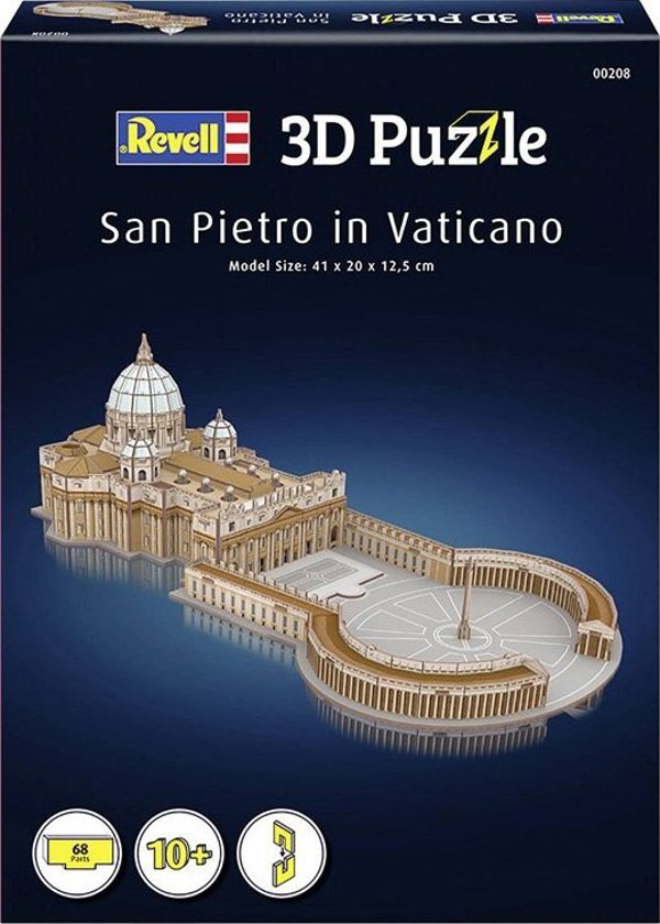 Revell Revell 3D παζλ St. Peter's Basilica Vatican 68 ele68 ZA5435