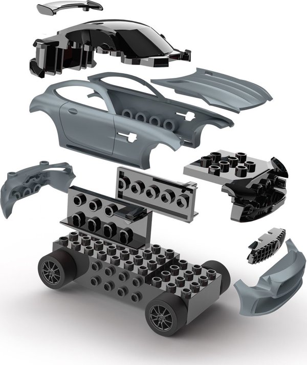 Revell *****REVELL Mercedes-AMG GT grey do budow. 23152