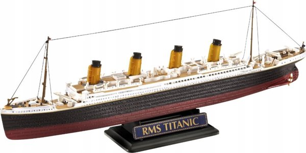 Revell Revell gift set RMS Titanic, model vehicle (two models, scale: 1:700 and 1:1200)