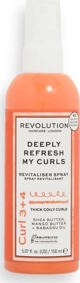 Spray Αναζωογόνησης Μαλλιών Revolution Hair Care London Deeply Refresh My Curls (150 ml)