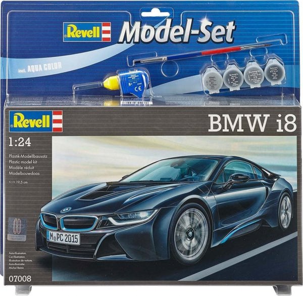 Revell REVELL 1:24 μοντέλα BMW i8, 67008