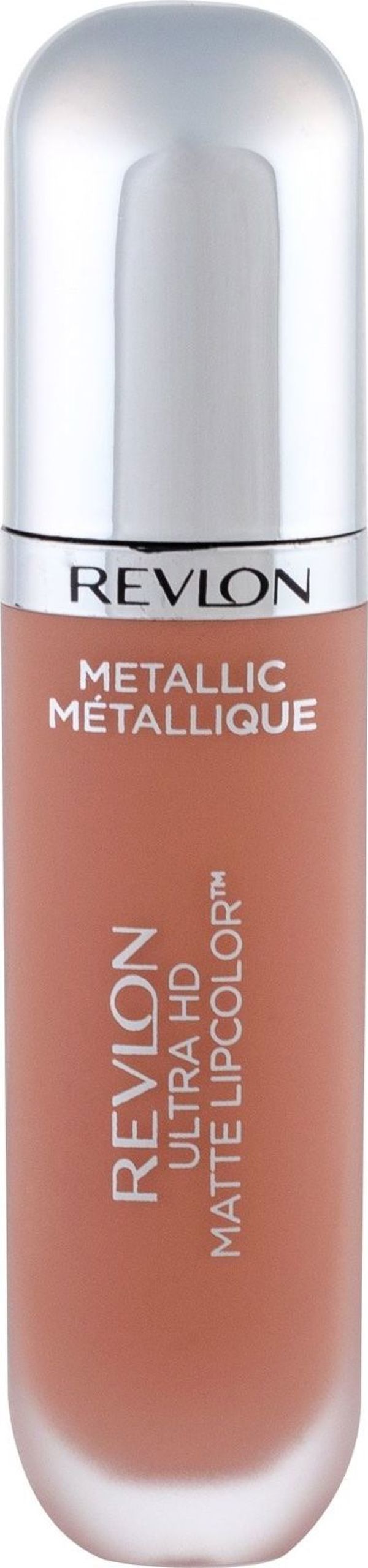 Revlon Ultra HD Metallic Matte Lipcolor - Υγρό Κραγιόν Ματ Αποτελέσματος 5,9ml - 715 HD Glow