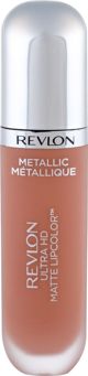 Revlon Ultra HD Metallic Matte Lipcolor - Υγρό Κραγιόν Ματ Αποτελέσματος 5,9ml - 715 HD Glow