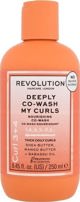Ενυδατική μάσκα μαλλιών Revolution Hair Care London Deeply Co-Wash My Curls (250 ml)