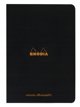 Rhodia τετράδιο A4 με κουκκίδες - μαύρο εξώφυλλο - 80 γραμμάρια 48 σελίδες (Rhodia αρ. 119166C)