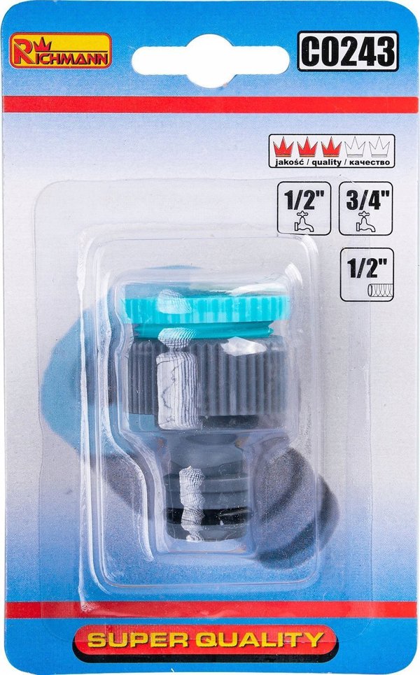 Σύνδεσμος εργαλείου Richmann εξωτερικός 1/2",3/4" Richma