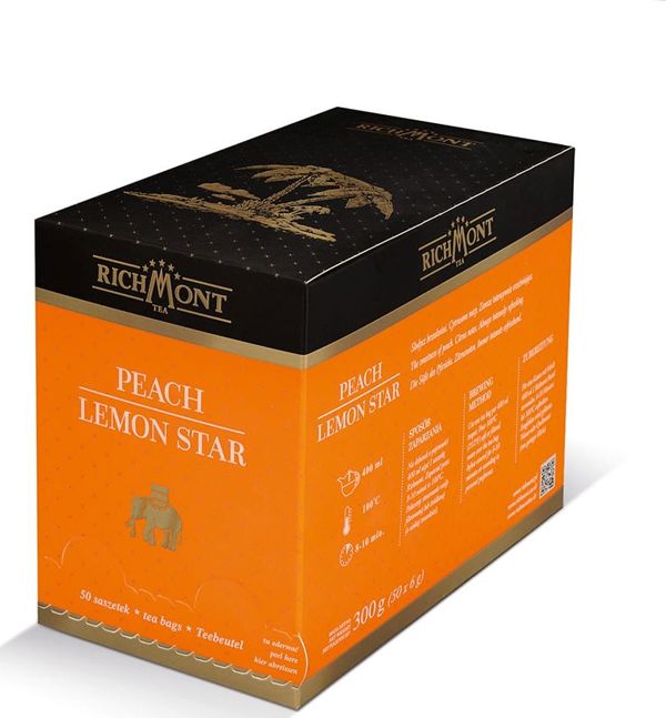 Richmont Herbata Richmont Peach Lemon Star 50