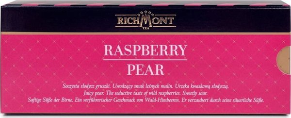 Richmont Herbata Richmont Raspberry Pear 12x6g