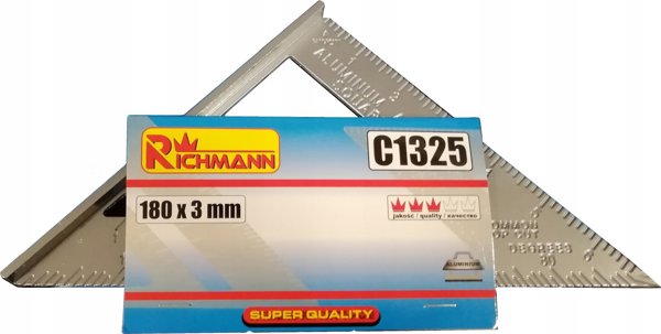 Τρίγωνο αλουμινίου Richmann 180 x 3 mm