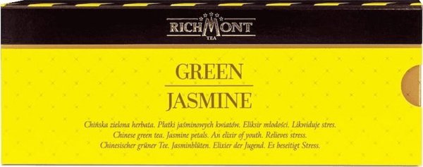 Richmont Τσάι Richmont Green Jasmine 12x4g - φυσικό παραδοσιακό τσάι γιασεμιού