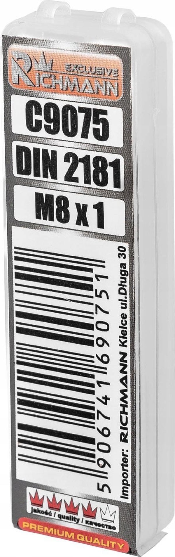Ράβδοι λεπτού σπειρώματος Richmann M12 x 1 mm 2 τεμ.