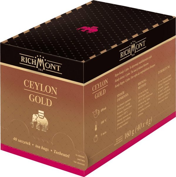 Richmont Herbata Richmont Ceylon Gold 40 saszetek