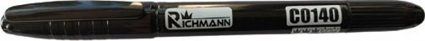 Richmann Μαύρος διπλός μαρκαδόρος 1-2 mm