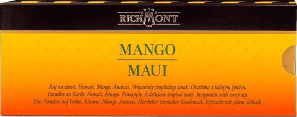 Richmont Egzotyczna mieszanka owocowa Mango Maui 12 torebek