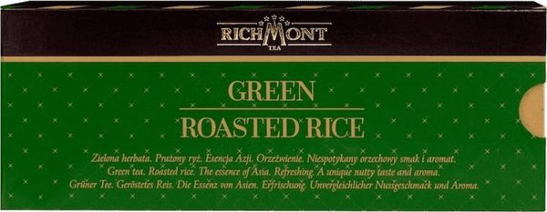 Richmont Τσάι Richmont Green Roasted Rice 12x4g - ιαπωνικό genmaicha - πράσινο τσάι με ψημένο ρύζι
