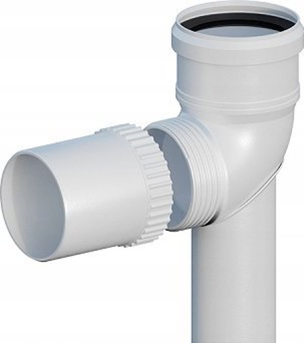 Ricom Σύνδεσμος PP 87ST Στρεπτός DN80 με Βάση L500 για Λέβητες Συμπύκνωσης