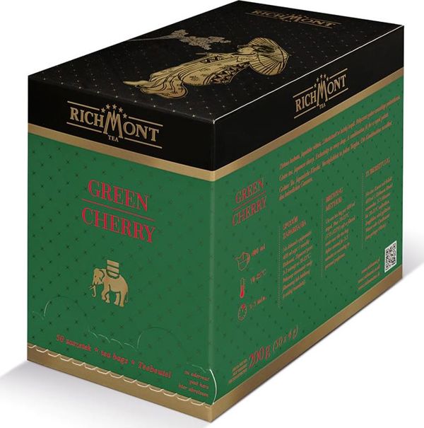 Richmont Herbata Richmont Green Cherry 50