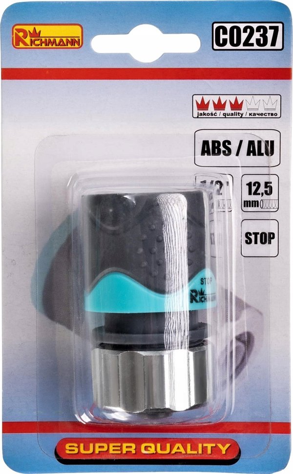 Σύνδεση σωλήνα Richmann ABS/ALU 1/2"