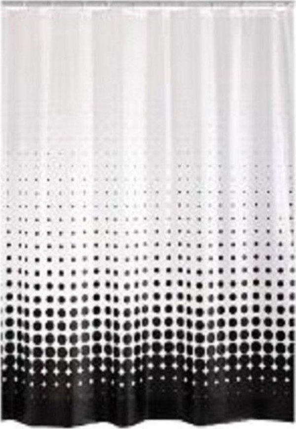 Ridder SHOWER CURTAIN 1.8X2M 31840 BLACKY