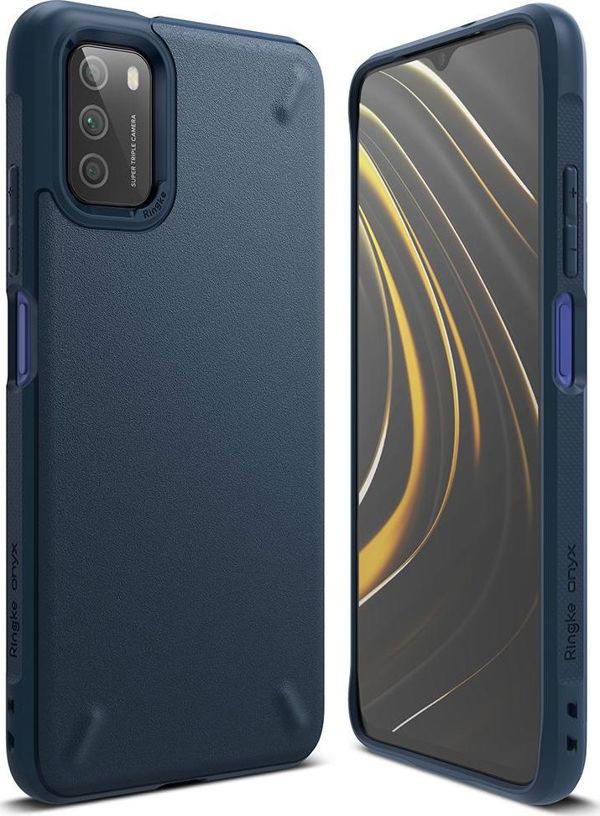 Ringke Ringke Onyx ανθεκτική θήκη Xiaomi Poco M3 μπλε (OXXI0002)