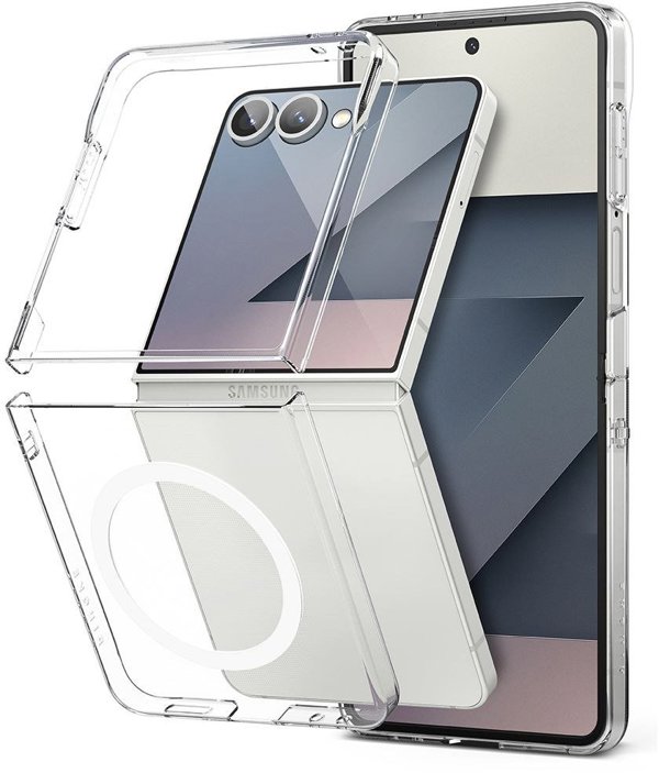 RINGKE SLIM MAGNETIC MAGSAFE GALAXY Z FLIP 7 CLEAR