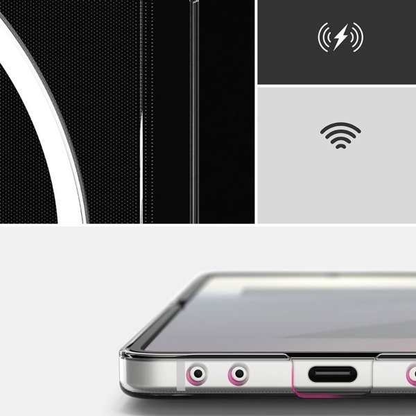 RINGKE SLIM MAGNETIC MAGSAFE GALAXY Z FLIP 7 CLEAR