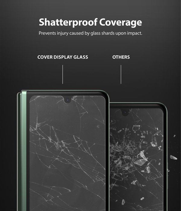Ringke Ringke Invisible Defender Id Glass Σκληρυμένο Γυαλί 2,5D 0,33 Mm Samsung Galaxy Z Fold 3 (G4As065)