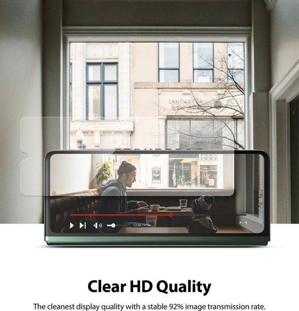 Ringke Ringke Invisible Defender Id Glass Σκληρυμένο Γυαλί 2,5D 0,33 Mm Samsung Galaxy Z Fold 3 (G4As065)