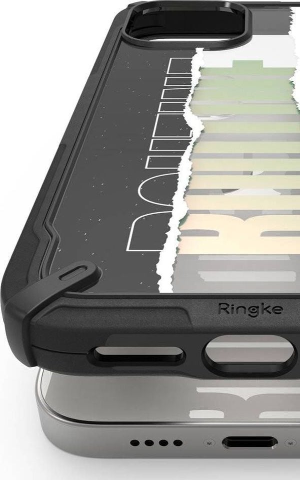 Θήκη θωρακισμένη με πλαίσιο Ringke Ringke Fusion X Design για iPhone 12 mini μαύρο (Routine) (XDAP0020)