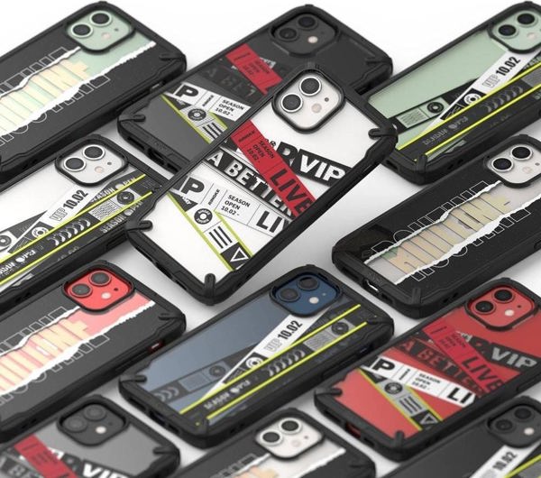 Θήκη θωρακισμένη με πλαίσιο Ringke Ringke Fusion X Design για iPhone 12 mini μαύρο (Routine) (XDAP0020)