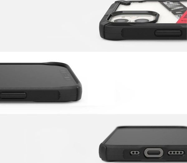 Θήκη θωρακισμένη με πλαίσιο Ringke Ringke Fusion X Design για iPhone 12 mini μαύρο (Routine) (XDAP0020)