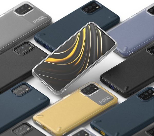 Ringke Ringke Onyx ανθεκτική θήκη Xiaomi Poco M3 διαφανής (OXXI0003)