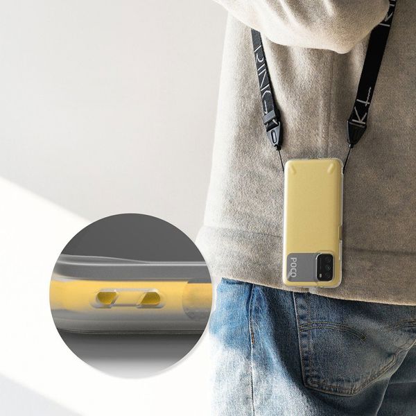 Ringke Ringke Onyx ανθεκτική θήκη Xiaomi Poco M3 διαφανής (OXXI0003)
