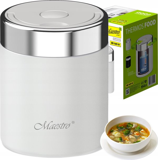 Θερμός Riposo MAESTRO MR-1649-50 λευκός