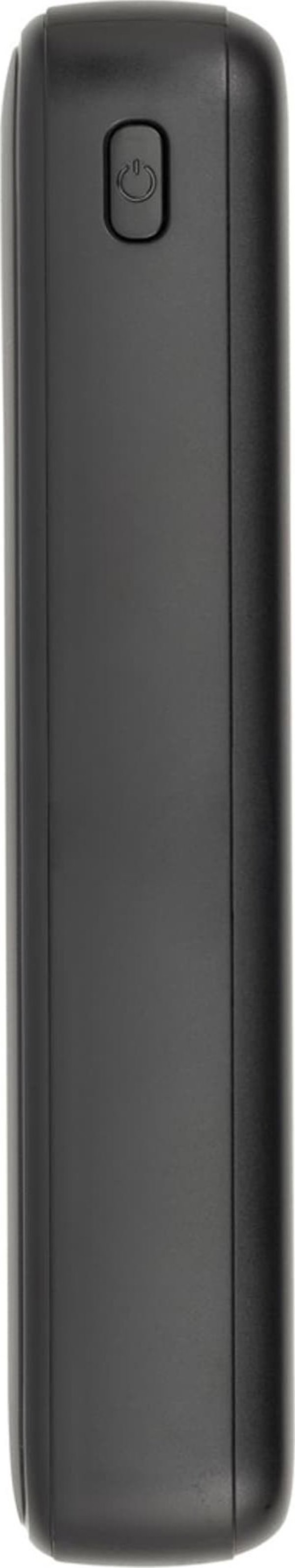 RivaCase POWERBANK 20.000 MAH USB-C 20W LCD, 1X ΕΙΣΟΔΟΣ/ΕΞΟΔΟΣ USB-C PD 20W, 2X USB-A QC 3.0 18W, ΜΑΥΡΟ