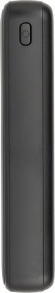 RivaCase POWERBANK 20.000 MAH USB-C 20W LCD, 1X ΕΙΣΟΔΟΣ/ΕΞΟΔΟΣ USB-C PD 20W, 2X USB-A QC 3.0 18W, ΜΑΥΡΟ