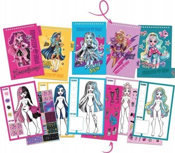 RMS *****Monster High projektantka mody 71-0008 28267