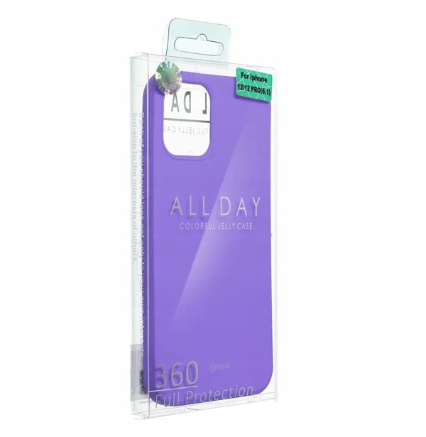 ROAR θήκη COLORFUL JELLY για SAMSUNG S25 FE Μωβ