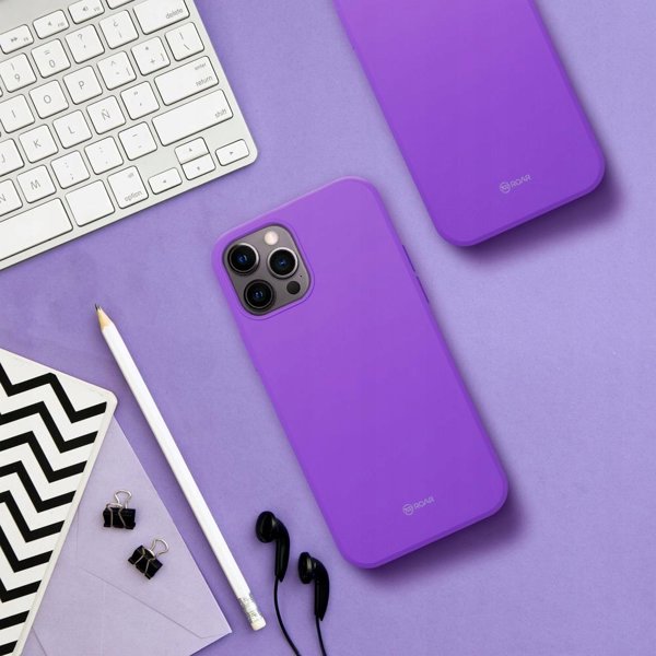ROAR θήκη COLORFUL JELLY για XIAOMI Redmi Note 14 Pro 5G Μωβ