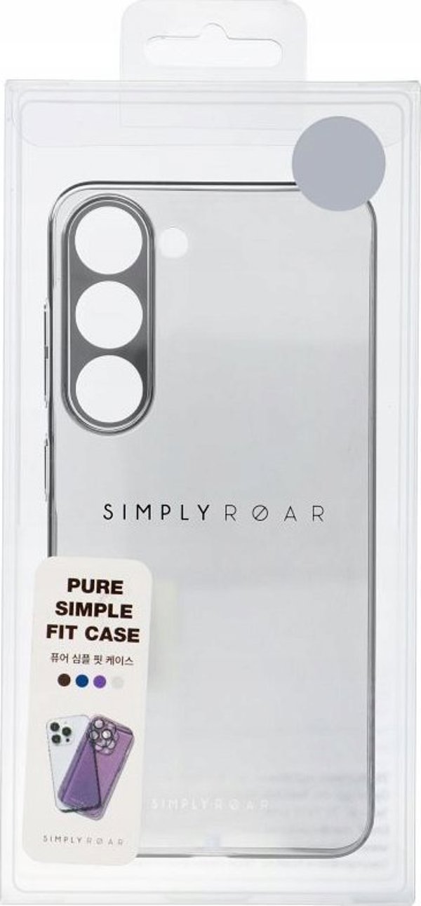Θήκη ROAR Pure Simple Fit - για Samsung Galaxy S24 Ultra Μαύρο