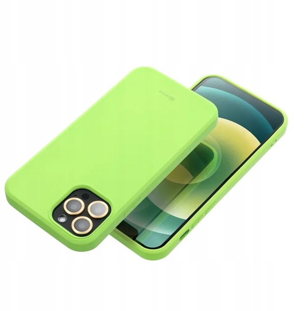 Θήκη ROAR COLORFUL JELLY για IPHONE 16e (SE 4 2025) Λάιμ