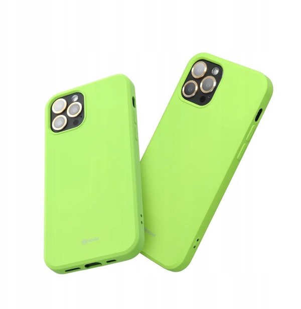 Θήκη ROAR COLORFUL JELLY για IPHONE 16e (SE 4 2025) Λάιμ