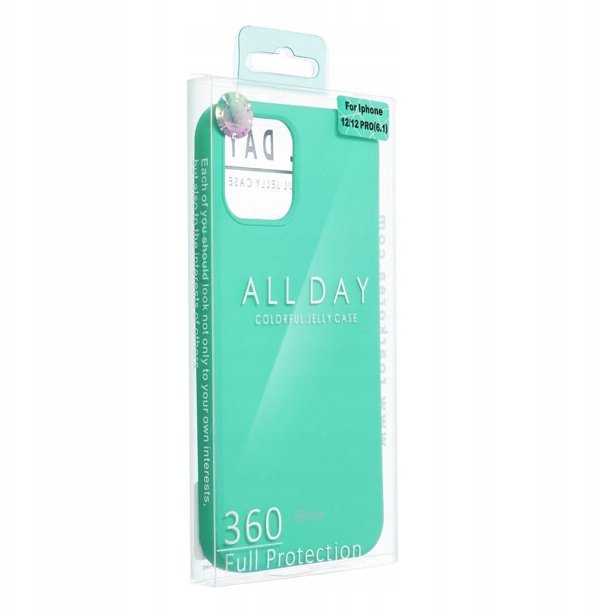 Θήκη COLORFUL JELLY για IPHONE 16 Pro Max Μέντα
