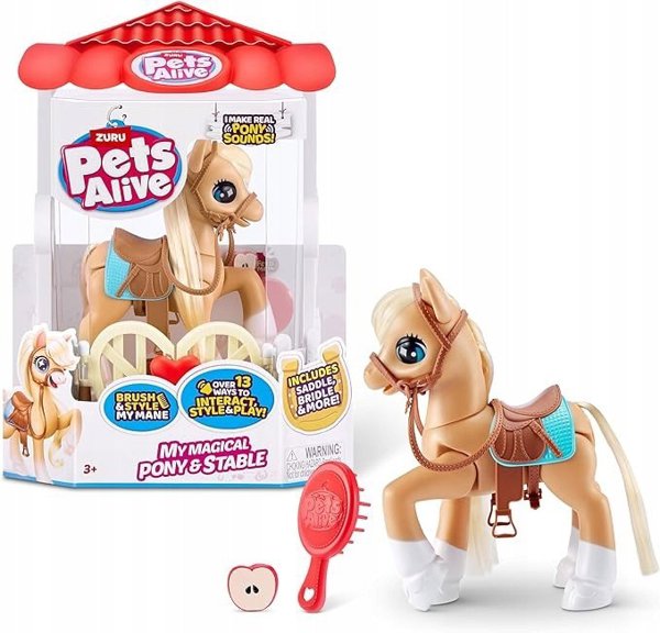 ROBOALIVE interactive playset Pony