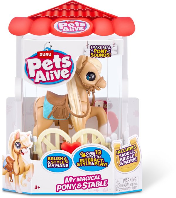 ROBOALIVE interactive playset Pony