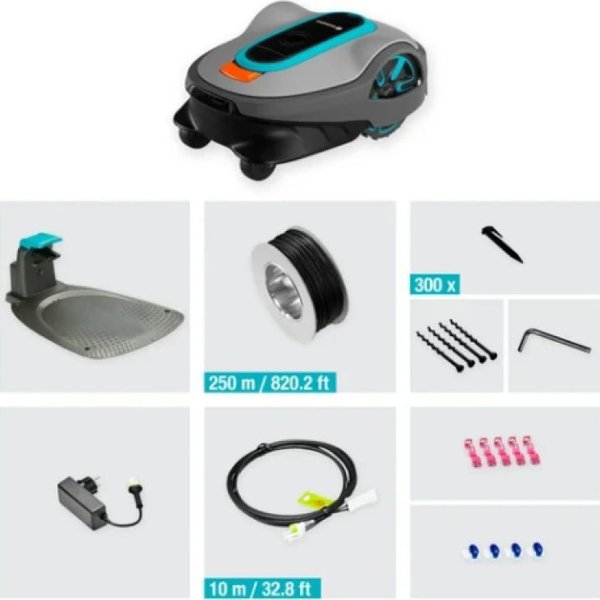 Ρομπότ χλοοκοπτικό GARDENA Robotas vejapjove GARDENA Sileno Life 1500 m2