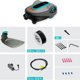 Ρομπότ χλοοκοπτικό GARDENA Robotas vejapjove GARDENA Sileno Life 1500 m2
