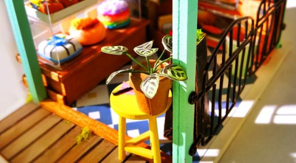Robotime Technology ROBOTIME Συναρμολογούμενο Ξύλινο Μοντέλο Παζλ 3D Ζαχαροπλαστείο